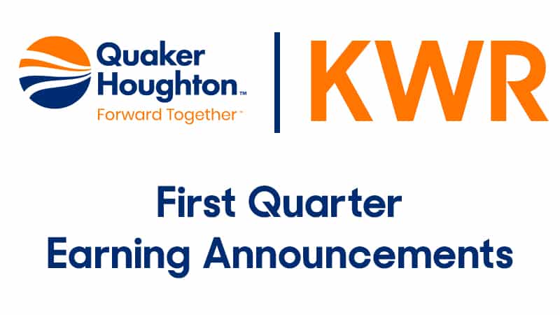 Quaker Houghton Announces First Quarter 2021 Results - Quaker Houghton